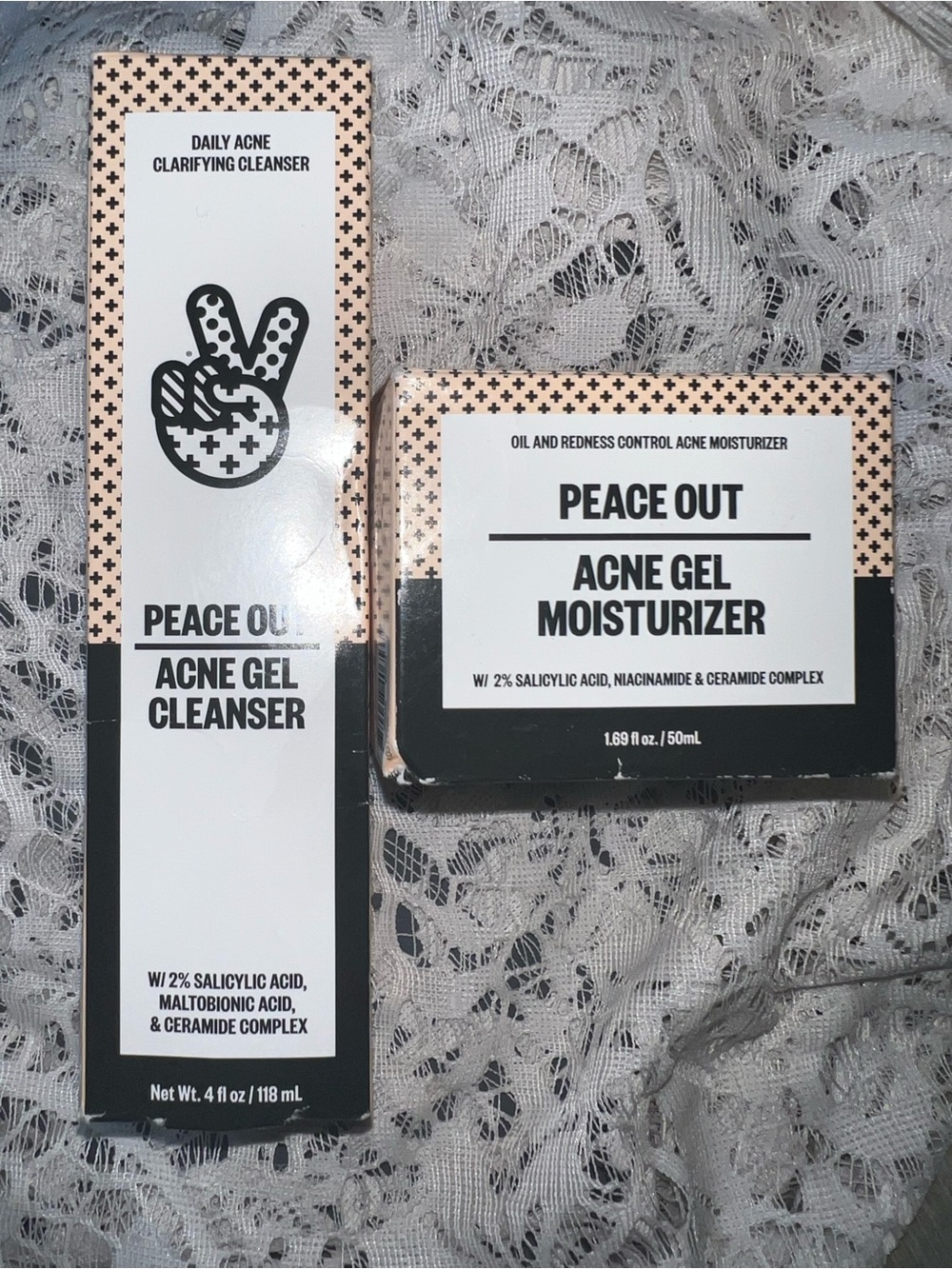 Peace Out Cleanser & Acne Gel Cleanser Bundle